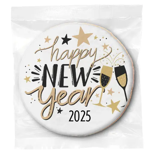 Printed Round Cookies  