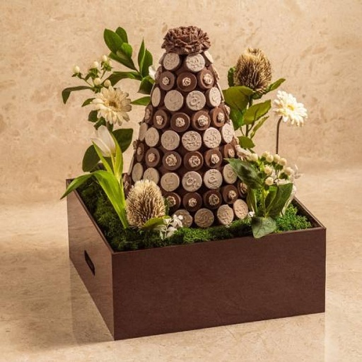 Floral Chocolate Ã‰clat Tower - Medium